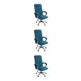 thumbnail image 1 of VONKY 3pack/lot Chair Cover Thickened And Anti-Skid Stay Securely In Place For Added Dust-proof Polyester peacock blue L 3Set, 1 of 6