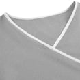 thumbnail image 5 of HongQid Hauts de Sarrau pour Femmes - Coupe Classique, Poche, Extensibilité Quatre Sens, Anti-Froissement, 5 of 5