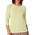 thumbnail image 1 of JIRNDf Chemises pour Femmes Hauts d'Été Tendance Manches Longues Col Rond Drôle Squelette Imprimé Coupe Ajustée T-Shirt Tunique T-Shirt pour Femmes Blouse Décontractée Vert TG, 1 of 5