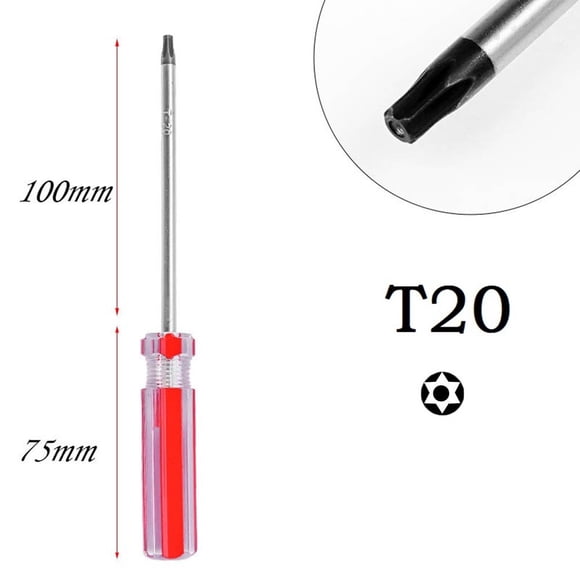 Ensemble de 1 Tournevis Torx Magnétique Précision T15 T20 T25 T30 Torx Trousse d'Outils de Réparation de Sécurité pour Manette Sans Fil Xbox 360