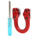 thumbnail image 4 of Sturdy Durable Metal D  Metal D , Archery Equipment, for Outdoor Use Archery Accessory Arrows red, 4 of 8