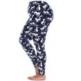 thumbnail image 3 of White Mark Legging Imprimé Chat Super Doux pour Femmes, 3 of 5
