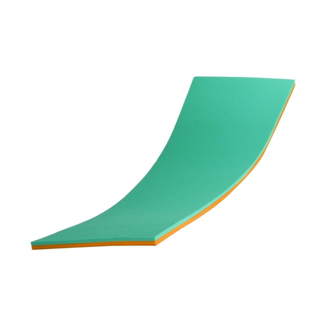 S SERENABLE Floating Water Mat 2 Layer Comfortable Float Blanket for Party Swimming Lake Green Orange