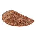 thumbnail image 1 of Half Round Water Absorbing Non-Slip Carpet Mat for Bathroom and Bedroom 40x60cm Soft Microfiber Area Rug with Rubber Backing Easy Care and Stylish Design, 1 of 6