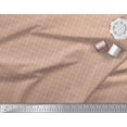 thumbnail image 3 of Soimoi Tissu Poly Georgette Triangle Petit Imprimé Tissu au Mètre 42 Pouces de Large, 3 of 3