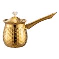 thumbnail image 1 of Minkissy Arabic Coffee Cups Turkish Coffee Pot Traditional Retro Shape Milk Warming Coffee Enthusiasts 1 Pcs, 1 of 8