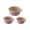 Rose, variante sur Ensemble de Passoires Empilables pour Fruits et Légumes, 3 Pcs, Paniers Tamis en Plastique Sans BPA avec Trous d'Égouttement, Organisateurs de Cuisine pour Évier Ou Comptoir
