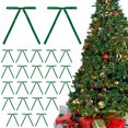 thumbnail image 3 of 24pc Velvet Christmas Tree Bow Decoration Wreath Bow Decoration, 3 of 7