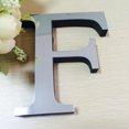thumbnail image 2 of DPTALR 26 Letters DIY 3D Mirror Acrylic Wall Sticker Decals Home Decor Wall Art Mural, 2 of 2
