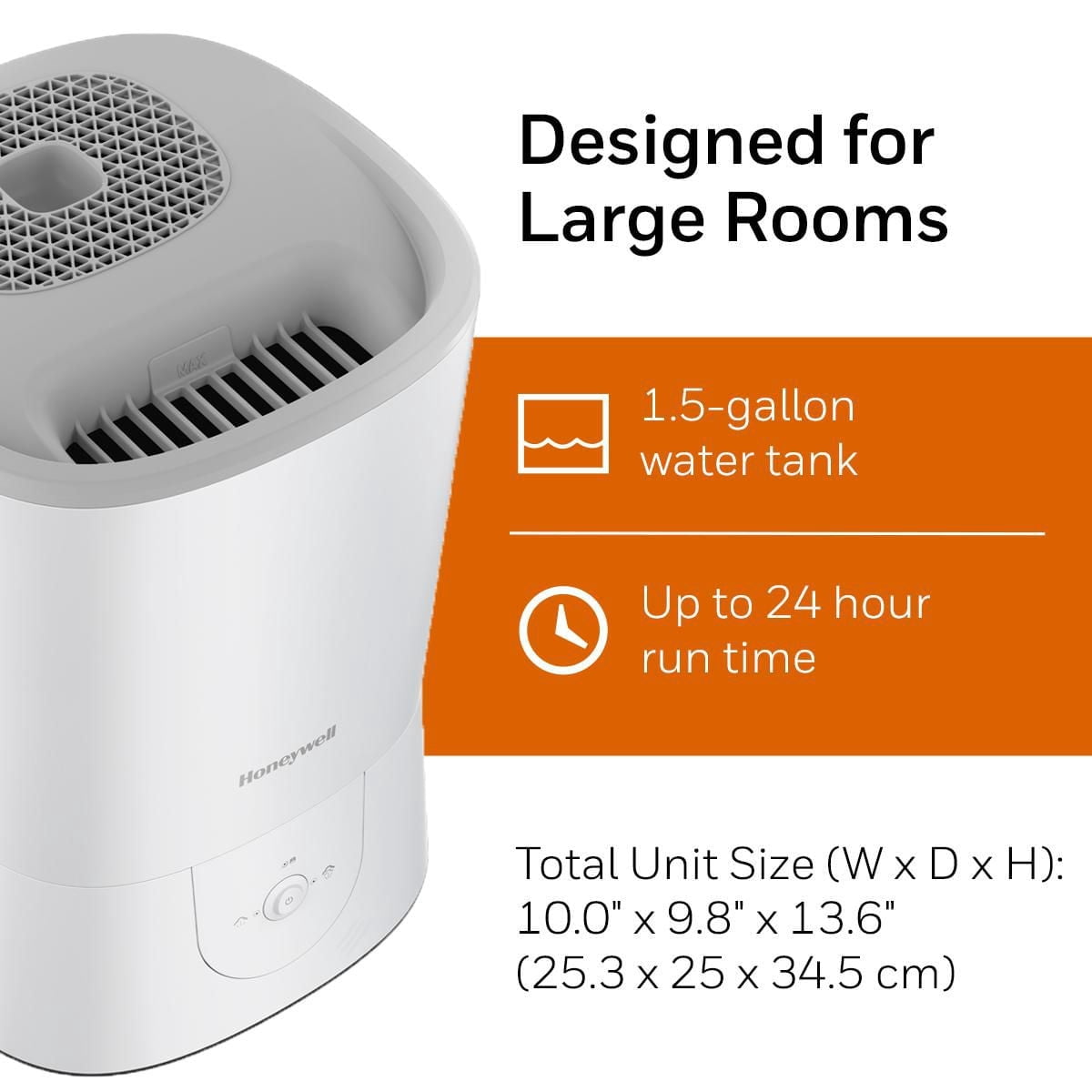 Honeywell HWM440WC Top Fill Warm Mist Humidifier