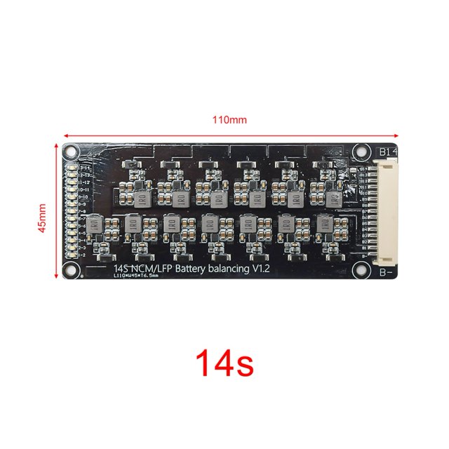 1.2A 2S-16S High Current Equalizer Module Lithium Battery Active Balancer Energy Transfer ,Easy to Install
