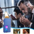 thumbnail image 3 of Butane Lighter Refill 7.7 × 4.2 × 1.35Cm Refillable Butane Lighters with Adjustable Output Control for Outdoor Use Men’S Gifts, 3 of 6