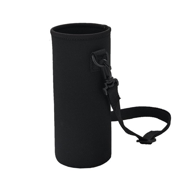 Insulated Water Bottle Adjustable Shoulder Strap Carrier Holder Case Cover R6H0
