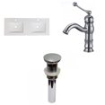 thumbnail image 1 of American Imaginations 48-in. W 1 Hole Ceramic Top Set In White Color - Overflow Drain Incl. AI-31665, 1 of 9