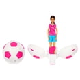 thumbnail image 1 of Barbie Team Barbie Roll and Reveal Soccer Player Doll and Accessories with Brunette Fashion Doll, 8 Surprises & Soccer Ball Encasement, 1 of 6