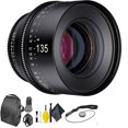 thumbnail image 1 of Rokinon Xeen 135mm T2.2 for PL Mount + Deluxe Lens Cleaning Kit, 1 of 6