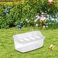thumbnail image 1 of Bird Feeder with Spill-Proof Design | Transparent Squirrel-Proof Feeder Box for Outdoor Bird Watching | Weather-Resistant Hanging Bird Feeder for Garden and Yard | Easy to Fill and Clean, 1 of 5