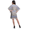 thumbnail image 4 of Moomaya Robe Courte de Caftan de Plage, Robe de Couverture Imprimée, Kaftan pour Femmes, Tenue de Plage, Couverture, 4 of 4