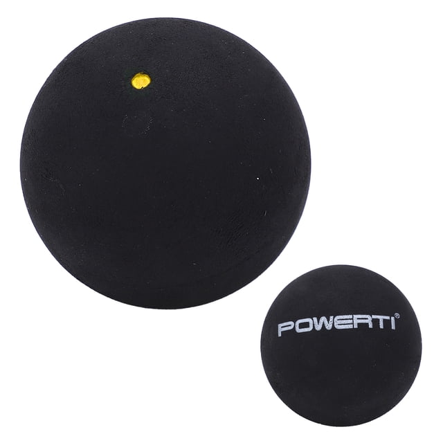 OTVIAP Sports Squash Ball,37mm Single Dot Squash Balls Rubber Squash Racket Balls for Beginner Competition Training