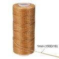 thumbnail image 4 of Unique Bargains Light Taupe Polyester Waxed Leather Sewing Thread, 55 Yards, 4 of 6