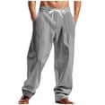 thumbnail image 2 of Pantalon Cargo de Travail pour Hommes Pantalon Cargo Homme Pantalon de Travail pour Hommes Extensible Pantalon Utilitaire Homme Joggers Cargo pour Hommes Pantalon de Randonnée Extensible pour Hommes (Gris Foncé,TTG), 2 of 9