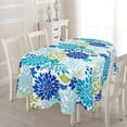 thumbnail image 4 of Oval Tablecloth 60x102in for Oval Table Waterproof Table Cloths for Dining Room Indoor Outdoor Table Cloth, 4 of 5