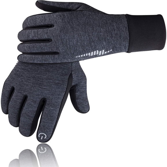 HLONK Gants d'Hiver Hommes Femmes Gants à Écran Tactile Temps Froid Gants Chauds Gants de Travail pour Congélateur Ensemble pour Course Conduite Cyclisme Travail Randonnée