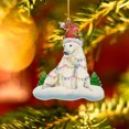 thumbnail image 3 of Clearance! Dinosaur Animal Personalization Christmas Tree Ornament Christmas Tree Pendants Hanging Pendants Plush Craft For Christmas Holiday Party Home Decor, 3 of 3