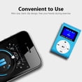 thumbnail image 4 of Mini LCD Screen MP3 Music Player, Metal Shell, Clip Design, Compact and Lightweight, Long Battery Life, Supports Up to 32GB TF Card, Portable for Clothes, Briefcase, Book, 4 of 7