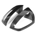thumbnail image 4 of 2pcs Dry Carbon Fiber Side Door Mirror Cover Trims Sticker LHD RHD Fit For   W204 C Class C300 C63 2007-2011, 4 of 8