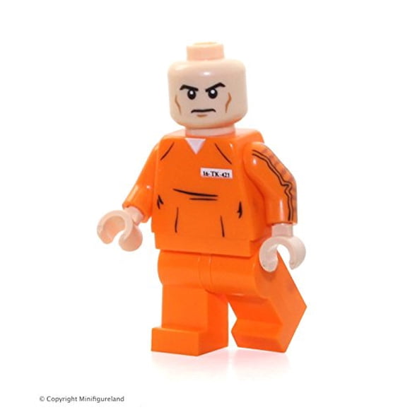 LEGO Super Heroes La Ligue des Justiciers : Minifigurine - Lex Luthor (en Tenue de Prison)