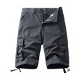 thumbnail image 4 of Birdeem Mens Plus Size Cargo Shorts Multi-Pockets Relaxed Summer Beach Shorts Pants, 4 of 9