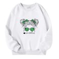 thumbnail image 3 of PMVFHDE Chandails pour Fille Chandails pour Enfants Filles Automne et Hiver Partie Lettres Imprimées Col Rond Chandail à Manches Longues Blanc, 7-8 Ans, 3 of 6
