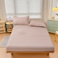 thumbnail image 2 of Bed Sheets Full Checker Double Bed Sheet 70.87X78.74In Anti-Skid Fixed Bedspread Full Set Mattress Protection Bedspread Is Suitable for Various Bed Typesmattress Protector Full, 2 of 6