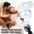thumbnail image 2 of liraijei Clear TPE Male Humming Bird Attachment Hitachi Magic Wand Massager Accessory D4Z4, 2 of 8