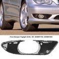 thumbnail image 4 of 2038851753, Front Bumper Foglight Grille High Strength Protective  For W203 C230 C240 C32, 4 of 8