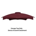 thumbnail image 1 of APEX GARDEN Toit de Rechange pour Auvent de Gazebo Lowe's Allen Roth 10'x12 Pieds #GF-12S004BTO/GF-12S004B-1, 1 of 3