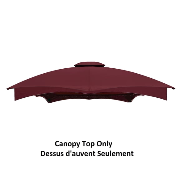 APEX GARDEN Toit de Rechange pour Auvent de Gazebo Lowe's 10 Pieds x 12 Pieds #TPGAZ17-002 (Toit d'Auvent Seulement)
