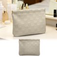 thumbnail image 2 of TIEVOSA Portable Snap Pouch 2025 Closure Organizer Makeup Bag No Zipper Snap Closure Pouch (6 Styles), 2 of 4