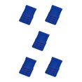 thumbnail image 3 of Baohd Extension Strap Bra Extender Buckle 3 Rows 3 Hooks Women Multicolor Lengthened Band Lingerie Replacement Intimates royal blue 5Set, 3 of 6