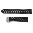 thumbnail image 4 of Watch Band, Quick Release Watch Strap Breathable Comfortable Silicone  for Present Black,White,Roseate, 4 of 7