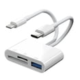 thumbnail image 2 of 2 In 1 USB C OTG SD/ Reader Functional Memory Card Adapter For Cameras Smartphones And Tablets, 2 of 5