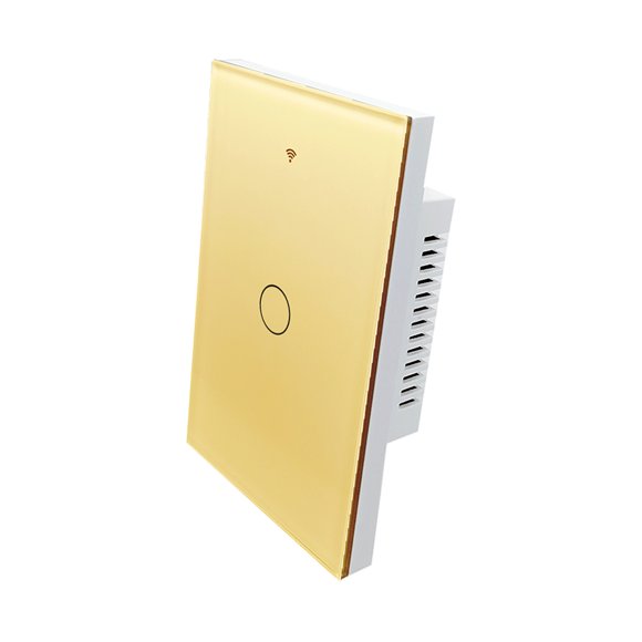 Smart Switc-H,Smart Wi-Fi Wall Swit-Ch,2.4Ghz Wi-Fi Tou-Ch Switc-Hes,Fit for Us Wall Switc-Hes, 1