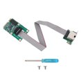 thumbnail image 2 of Gigabit Carte Ethernet, 2.5G Haute Vitesse de Transfert Économiseur d'Espace RJ45 Mini PCIE pour PC, 2 of 7