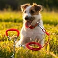 thumbnail image 3 of Heavy Duty Metal Ground Stake Tie Out Kit for Outdoor Dog Training and Secure Pet Tethering, 3 of 5