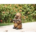 thumbnail image 2 of Beaver Tient une Statue Pancarte de Bienvenue, 2 of 3