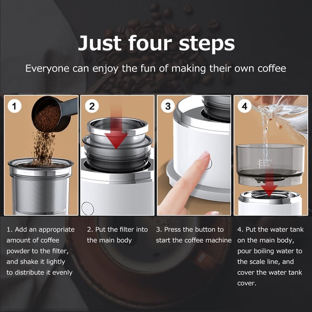 Cafetière,Réservoir d'Eau pour Cafetière Goutte à Goutte Réservoir Goutte à Goutte Extérieur Portable Espresso Goutte à Goutte Extérieur Café Espresso Réservoir d'Eau Cafetière d'Extérieur Cafetière Portable Espresso Mewmewcat Leeofty