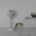 thumbnail image 4 of HomePointe Westpointe Ventilateur sur Pied 16 Pouces avec 3 Vitesses, Blanc, 4 of 10