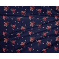 thumbnail image 4 of oneOone Polyester Lycra Fabric Leaves & Flower Floral Print Fabric by The Yard 56 Inch Wide, 4 of 4