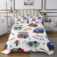 thumbnail image 1 of Erosebridal Vintage Camping Coverlet Set Twin, Rustic Farmhouse Bedding Set, Cartoon Theme Decor,, 1 of 5